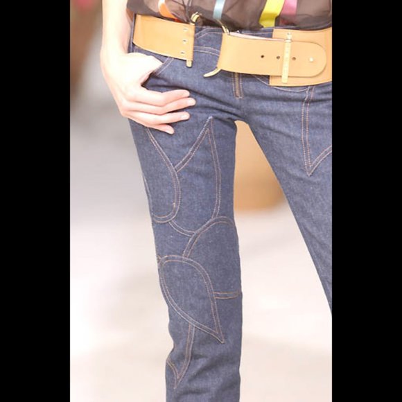 Dolce & Gabbana Floral Applique Jeans 42IT - Picture 4 of 8